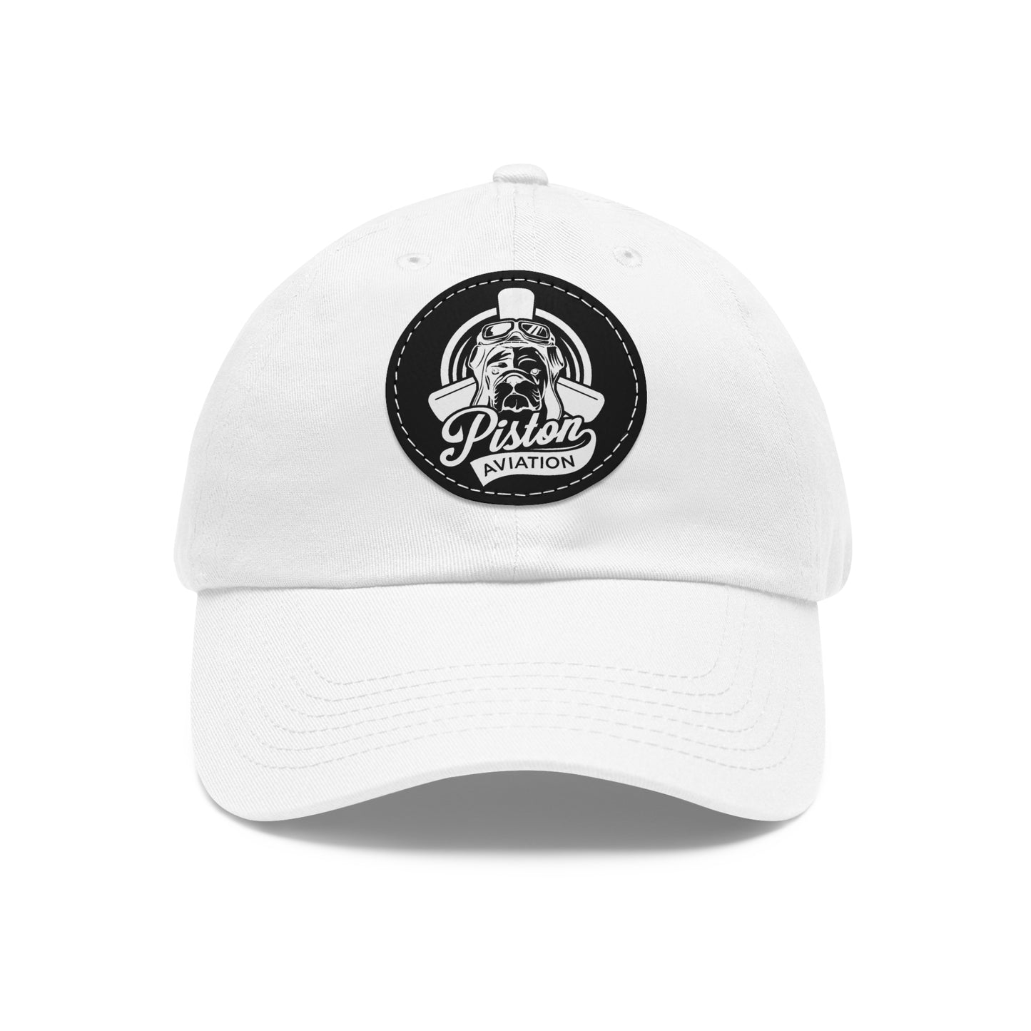 Classic Piston Leather Patch Hat!