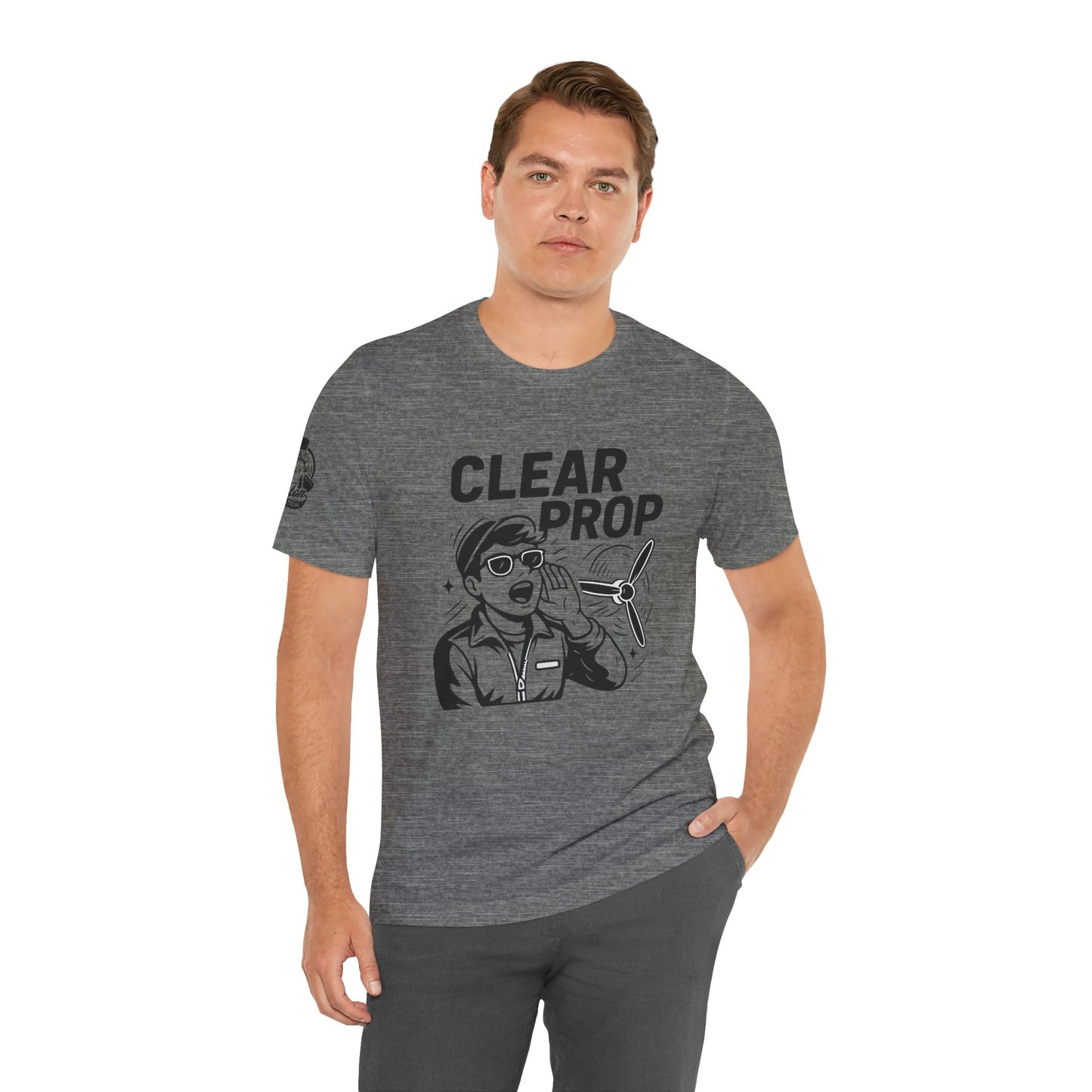 βοΈ Clear Prop β The Warning Shot Tee
