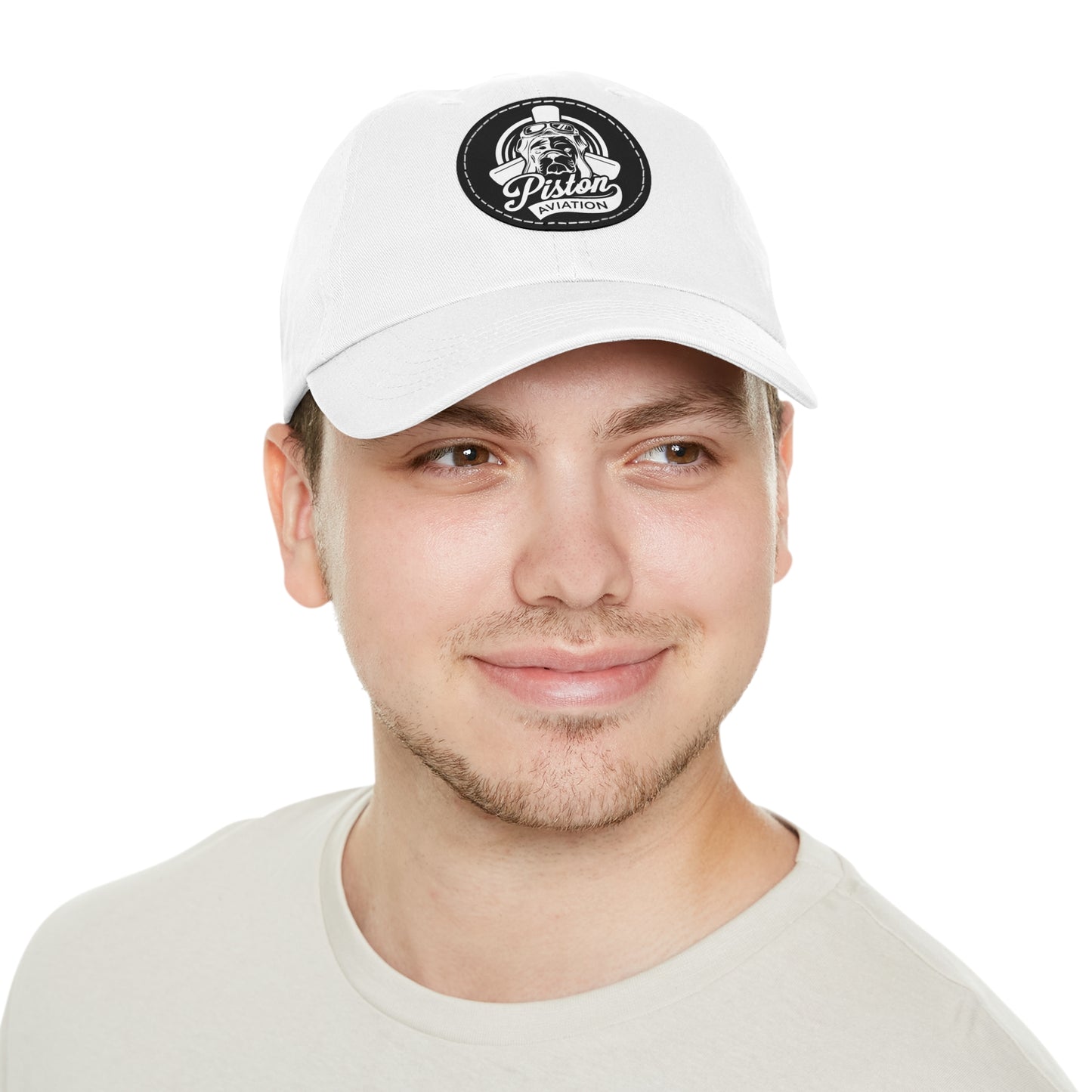 Classic Piston Leather Patch Hat!