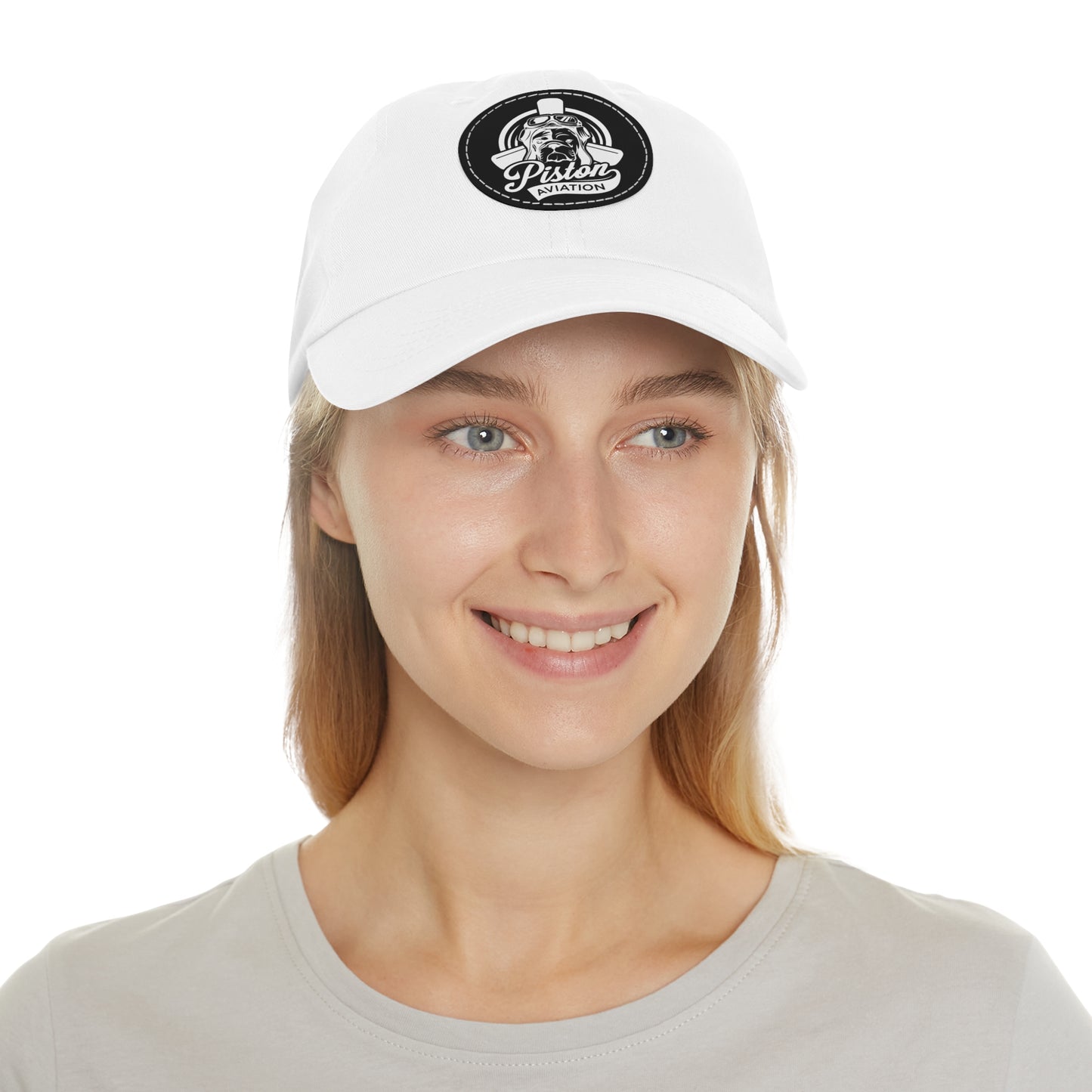 Classic Piston Leather Patch Hat!
