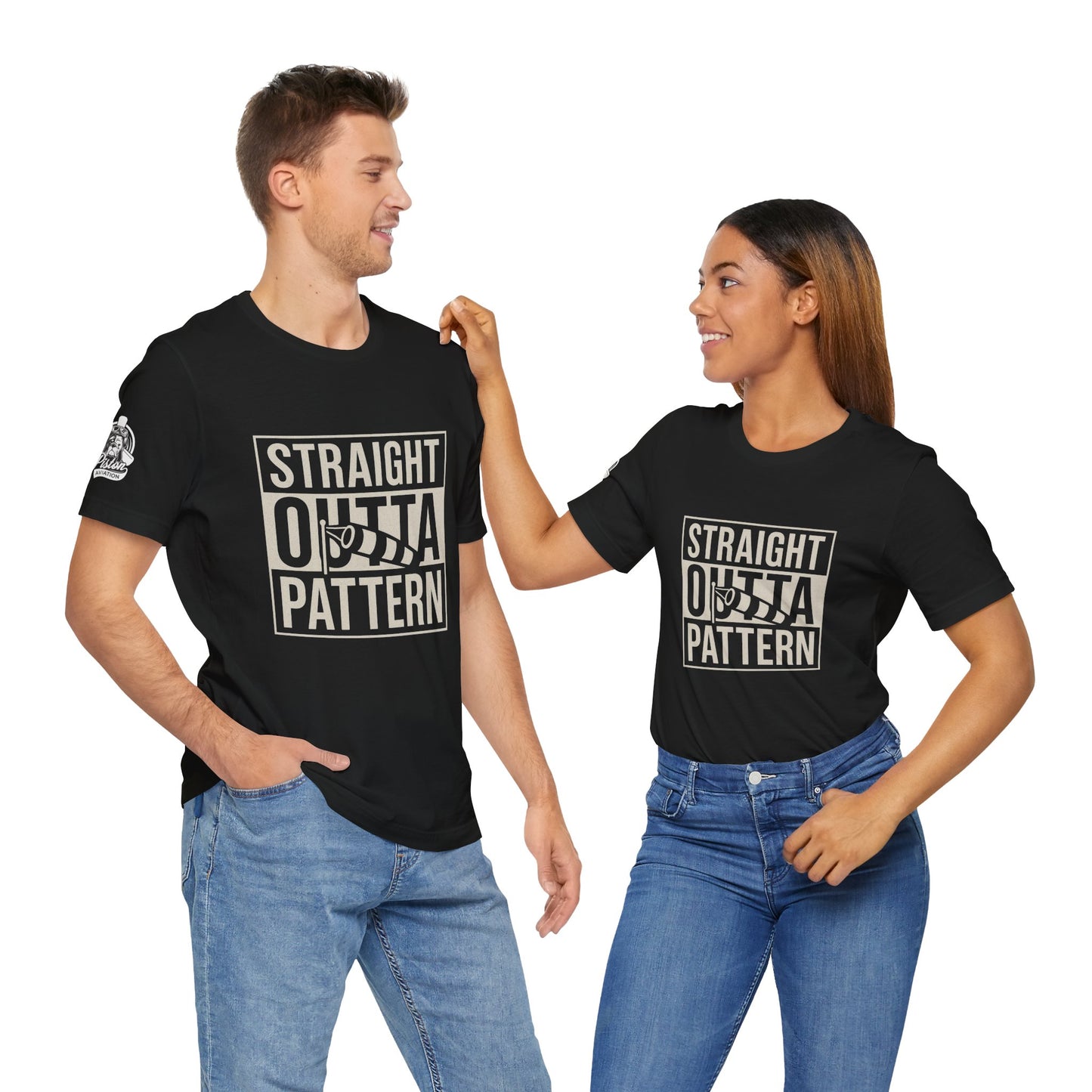 Straight Outta Pattern – Aviation Tee