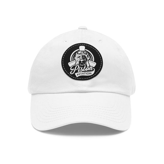 Classic Piston Leather Patch Hat!