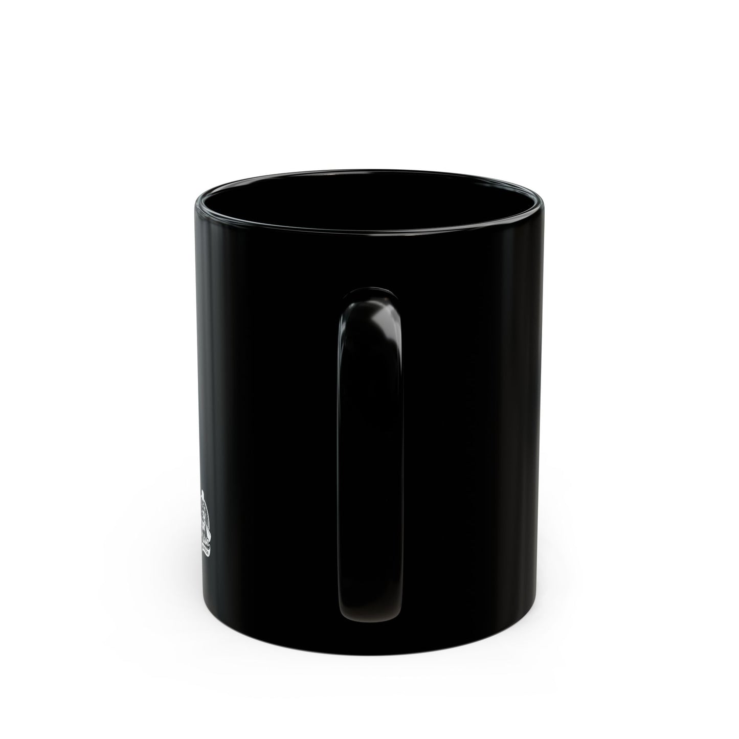 Straight Outta Pattern Black Coffee Mug