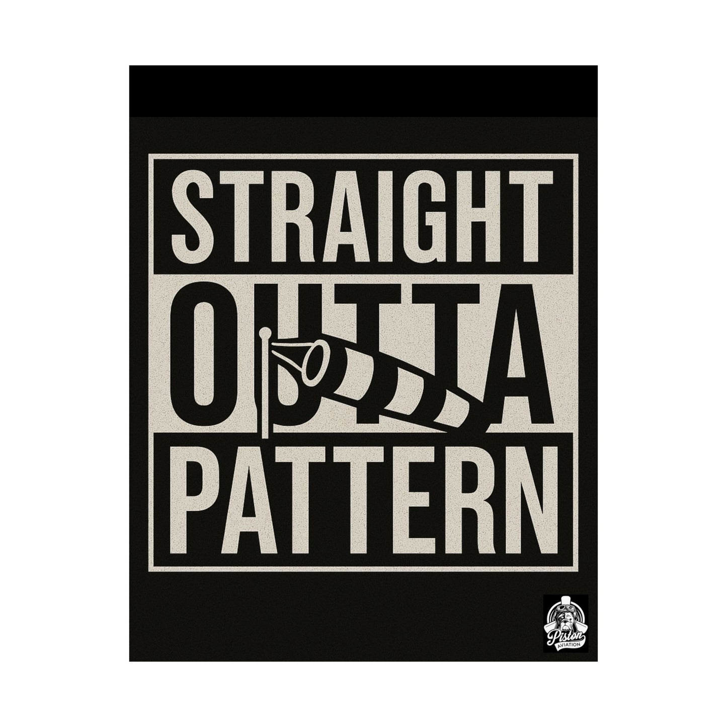 Straight Outta Pattern Matte Vertical Poster