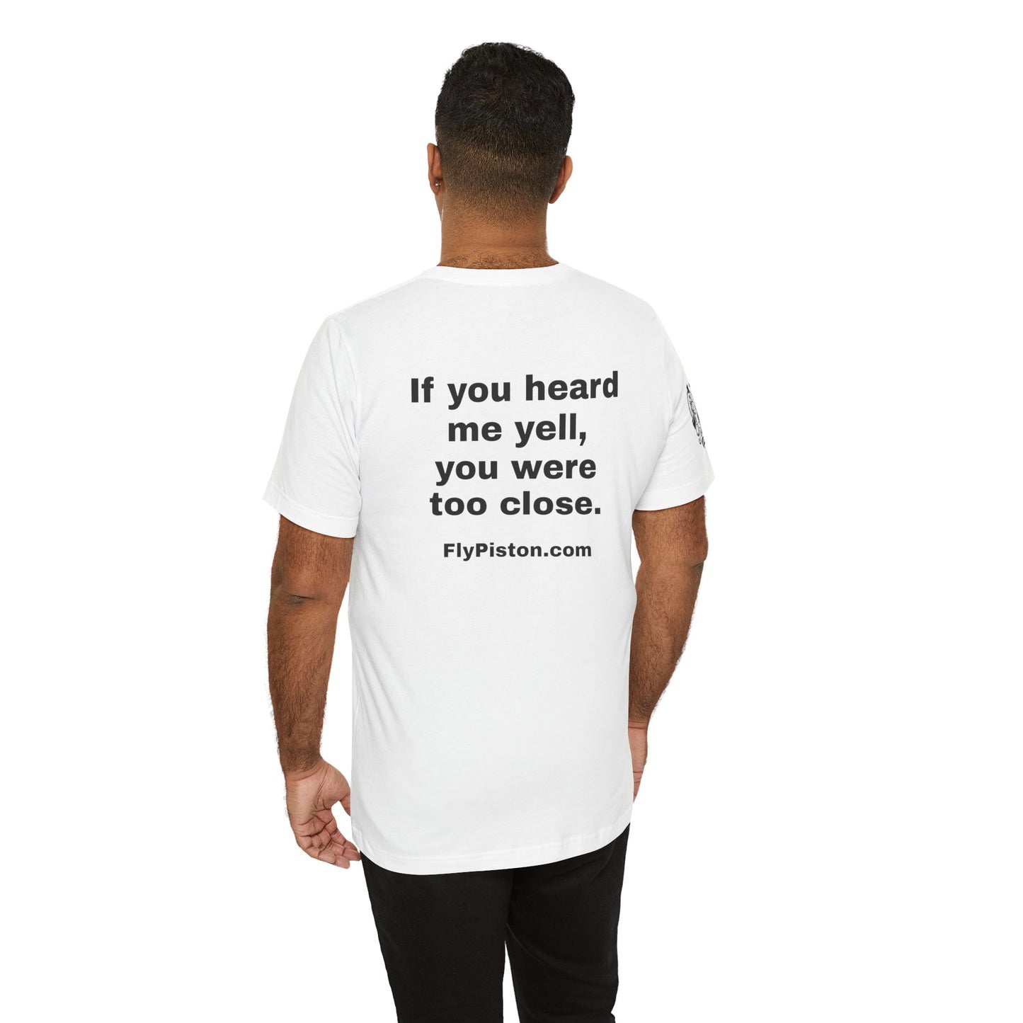✈️ Clear Prop – The Warning Shot Tee