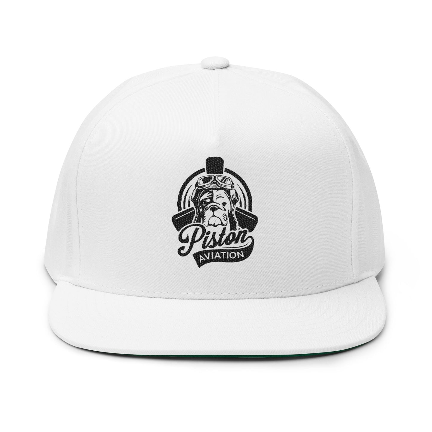 Official Piston Aviation Flat Bill Cap