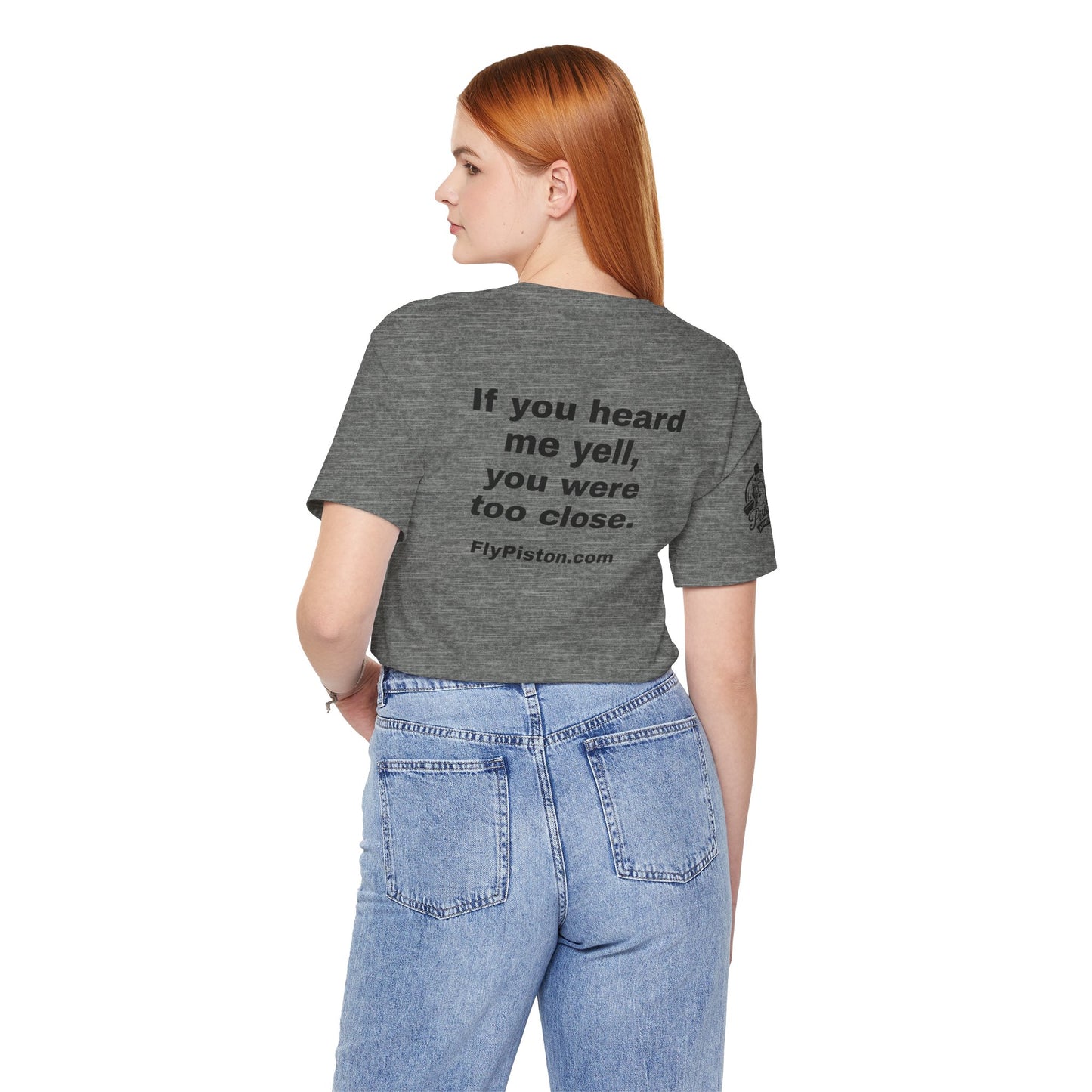 ✈️ Clear Prop – The Warning Shot Tee